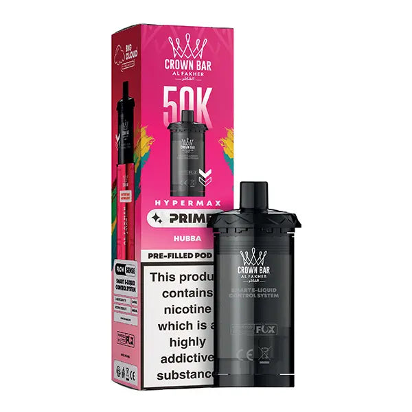 Al Fakher 50K Hypermax Prime Prefilled Pod - Gum Mint - Flawless Vape Shop