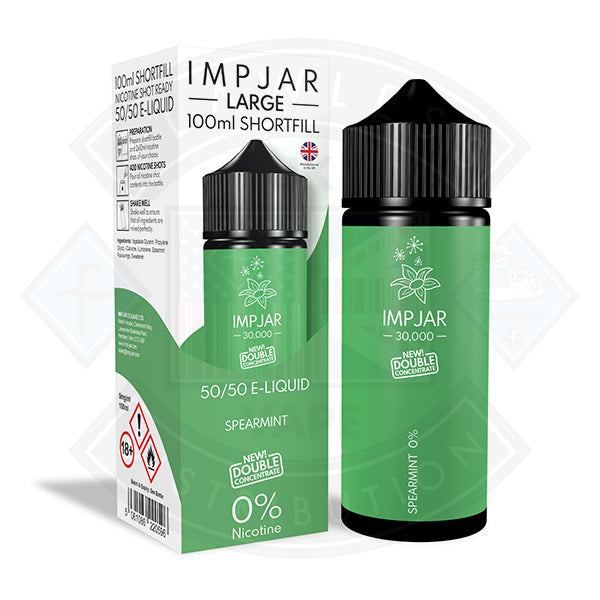 IMP JAR Large - Spearmint 100ml Shortfill