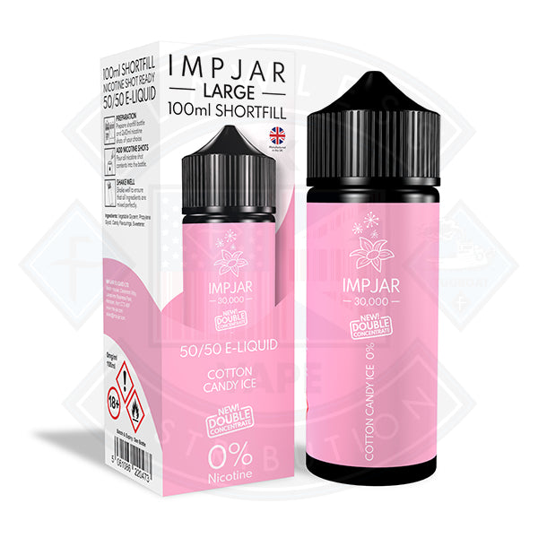 IMP JAR Large - Cotton Candy 100ml Shortfill - Flawless Vape Shop