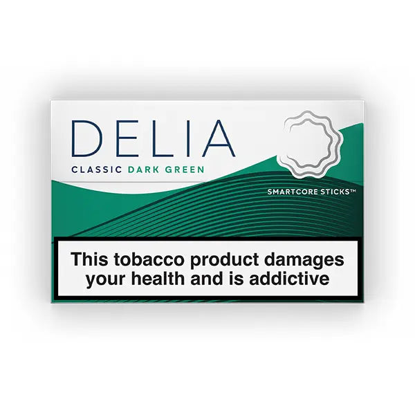 IQOS DELIA Tobacco Sticks - Classic Dark Green - Flawless Vape Shop