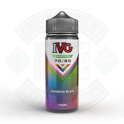 IVG 70/30 Rainbow Blast 0mg 100ml Shortfill