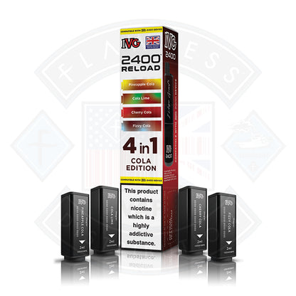 IVG 2400 Reload 4in1  Prefilled Pods