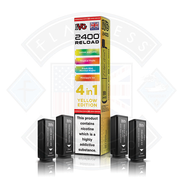 IVG 2400 Reload 4in1  Prefilled Pods