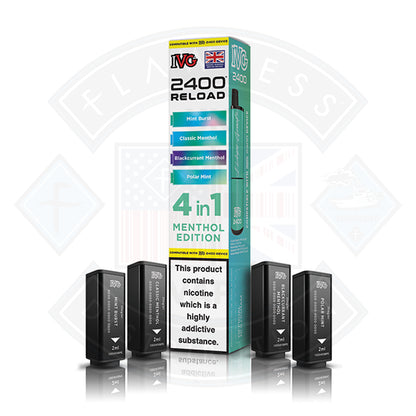 IVG 2400 Reload 4in1  Prefilled Pods