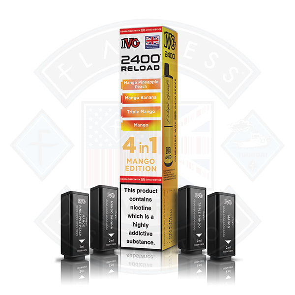 IVG 2400 Reload 4in1  Prefilled Pods
