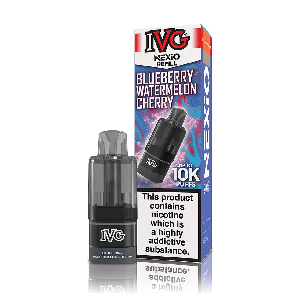 IVG Nexio Prefilled Pods - Banana Ice - Flawless Vape Shop