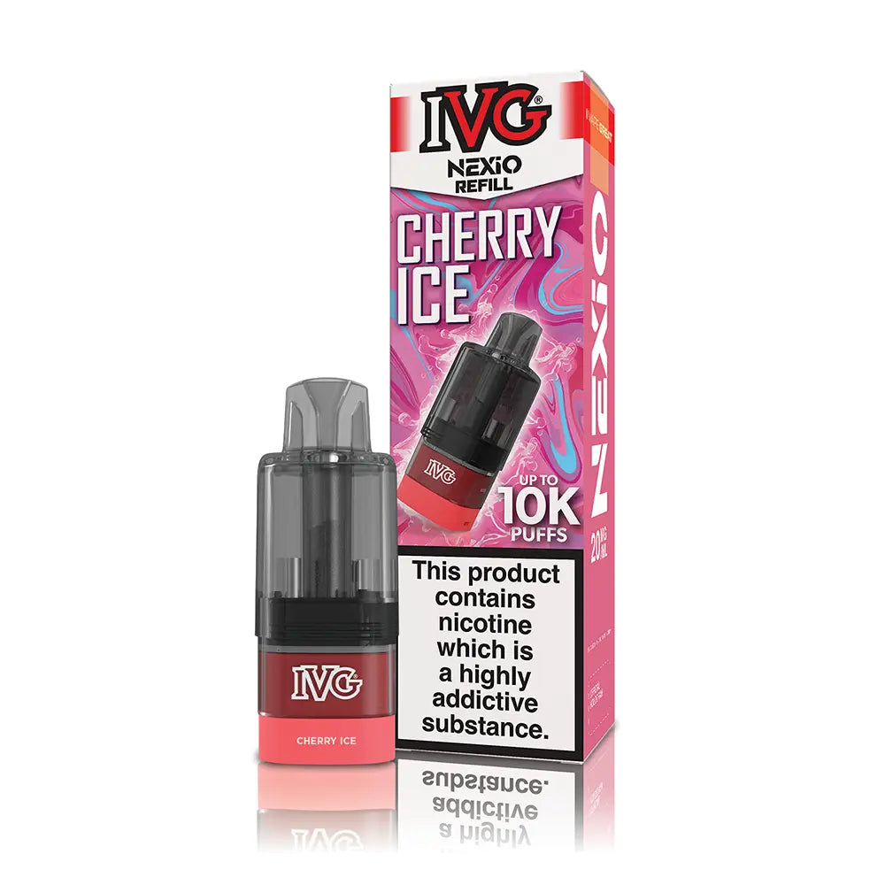 IVG Nexio Prefilled Pods - Banana Ice - Flawless Vape Shop