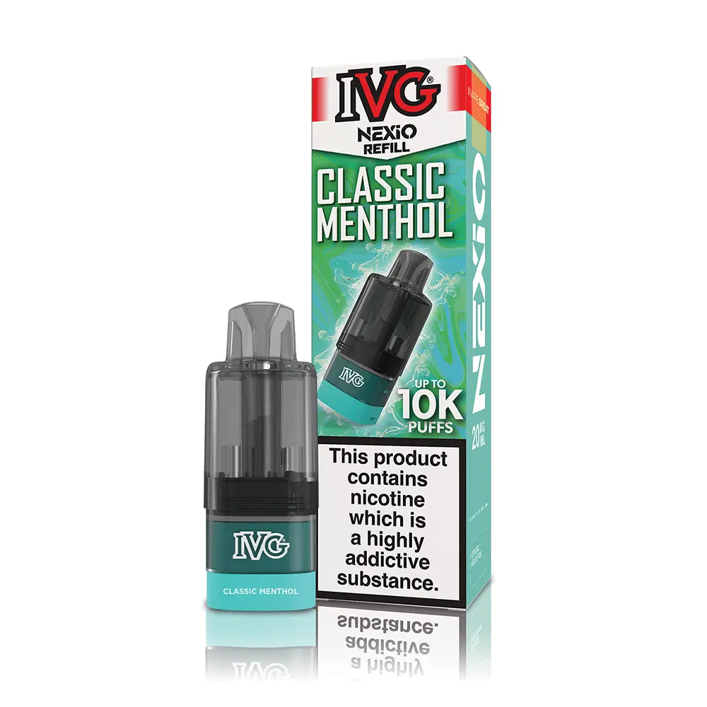 IVG Nexio Prefilled Pods - Banana Ice - Flawless Vape Shop