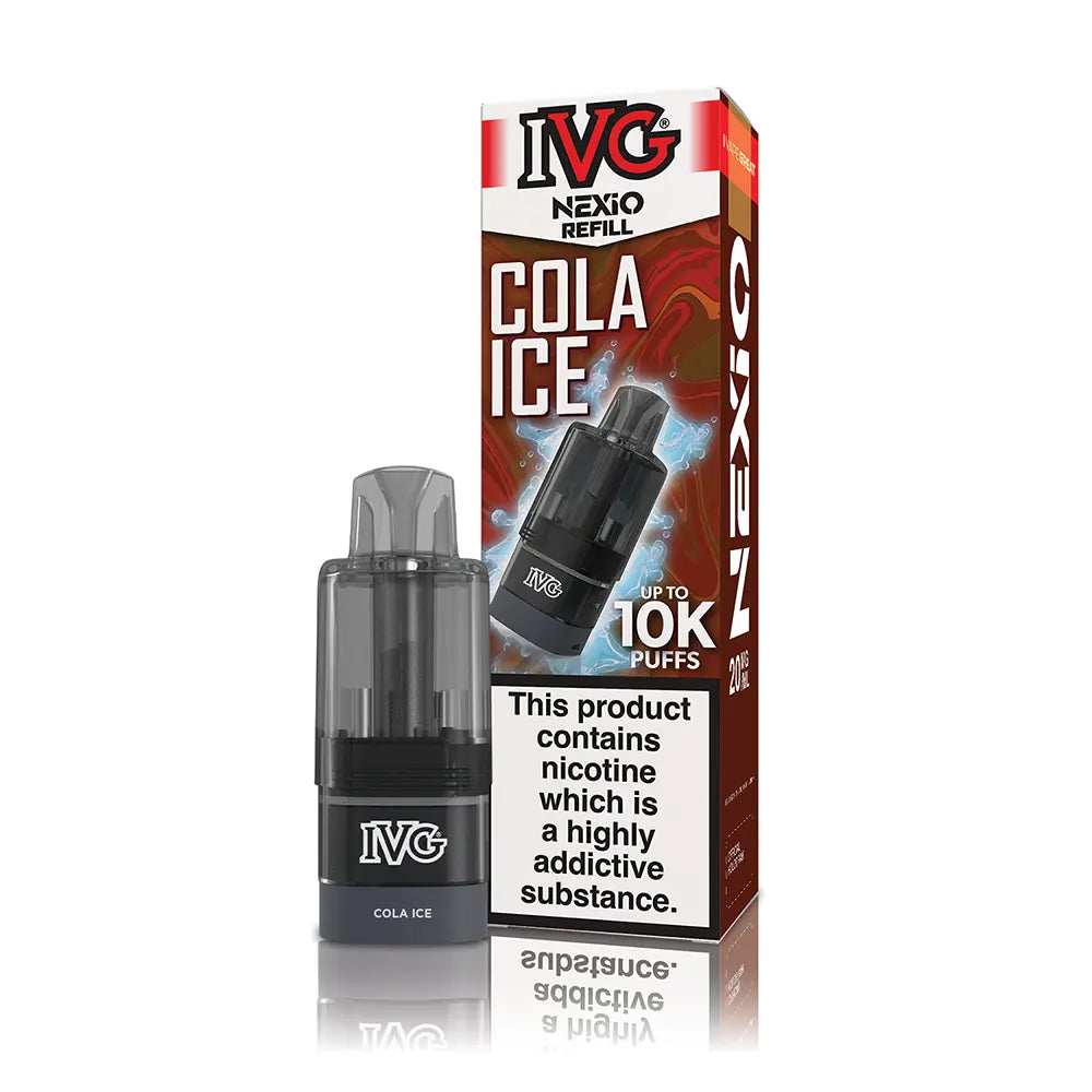 IVG Nexio Prefilled Pods - Banana Ice - Flawless Vape Shop