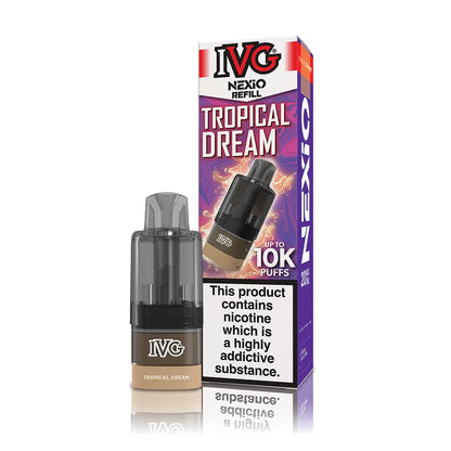 IVG Nexio Prefilled Pods - Banana Ice - Flawless Vape Shop