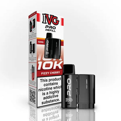 IVG PRO 12 Refill Pod 2ml 10mg - Fizzy Cherry - Flawless Vape Shop