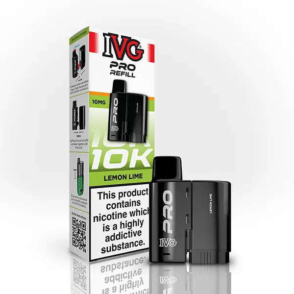 IVG PRO 12 Refill Pod 2ml 10mg - Fizzy Cherry - Flawless Vape Shop
