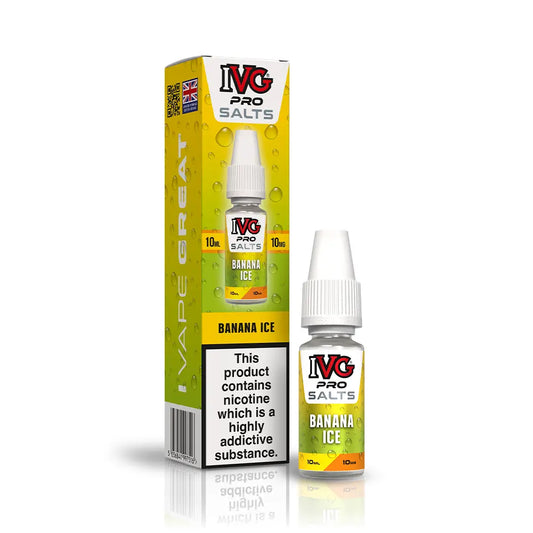 IVG Pro Nic Salts 10ml Banana Ice