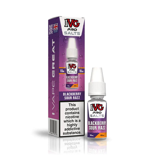 IVG Pro Nic Salts 10ml Blackberry Sour Raspberry