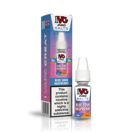 IVG Pro Nic Salts 10ml Blue Sour Raspberry