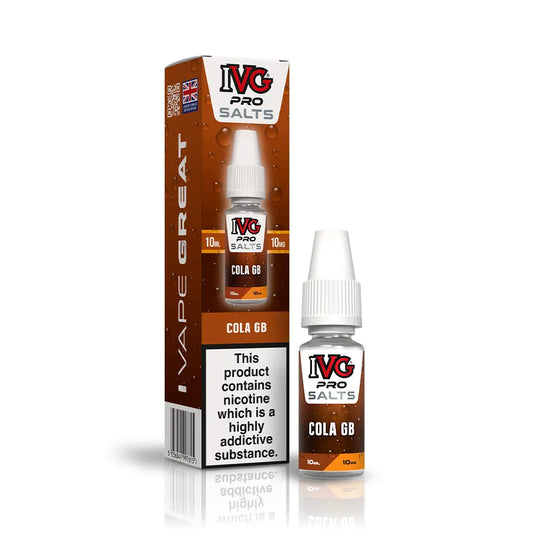 IVG Pro Nic Salts 10ml Cola GB