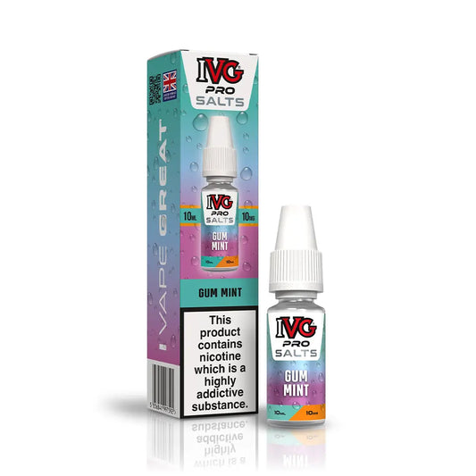 IVG Pro Nic Salts 10ml Gum Mint