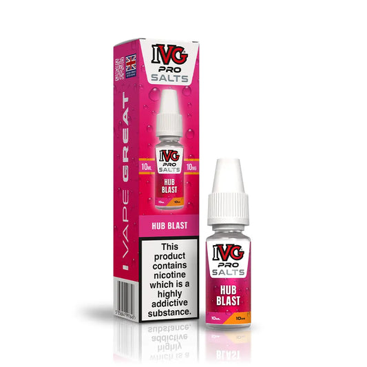 IVG Pro Nic Salts 10ml Hub Blast