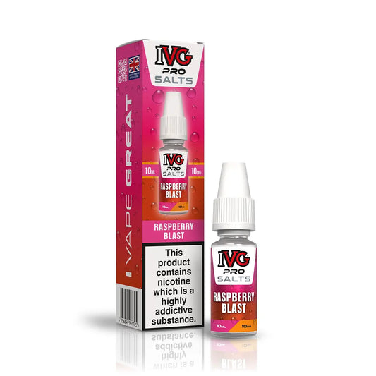 IVG Pro Nic Salts 10ml Raspberry Blast