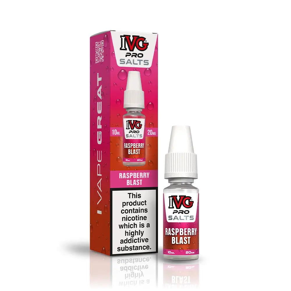IVG Pro Nic Salts 10ml Raspberry Blast