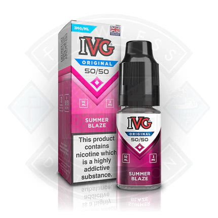 IVG 50/50 Original E-liquid Summer Blaze 10ml