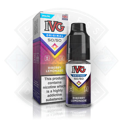 IVG 50/50 Original E-liquid Riberry Lemonade 10ml