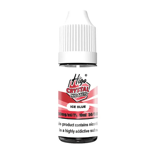 Higo Crystal Nic Salt 10ml Ice Blue - 10mg - Flawless Vape Shop