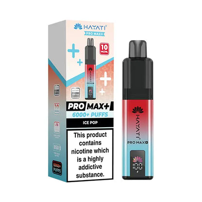 Hayati Pro Max 6000+ Pod Kit 10mg - Blue Razz Cherry - Flawless Vape Shop