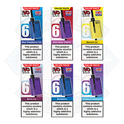 IVG Savr Starter Kit - Banana Ice - Flawless Vape Shop