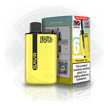 IVG Savr Starter Kit - Banana Ice - Flawless Vape Shop