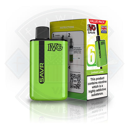 IVG Savr Starter Kit - Banana Ice - Flawless Vape Shop