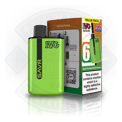 IVG Savr Starter Kit - Banana Ice - Flawless Vape Shop