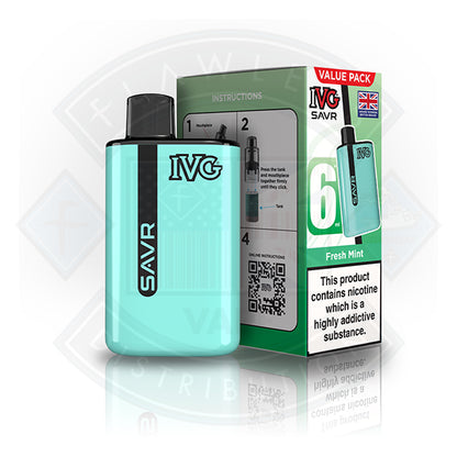IVG Savr Starter Kit - Banana Ice - Flawless Vape Shop