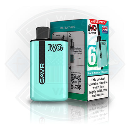 IVG Savr Starter Kit - Banana Ice - Flawless Vape Shop