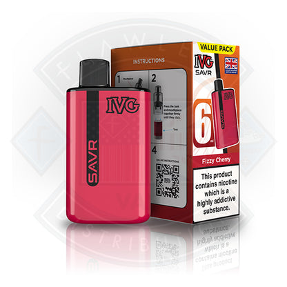 IVG Savr Starter Kit - Banana Ice - Flawless Vape Shop