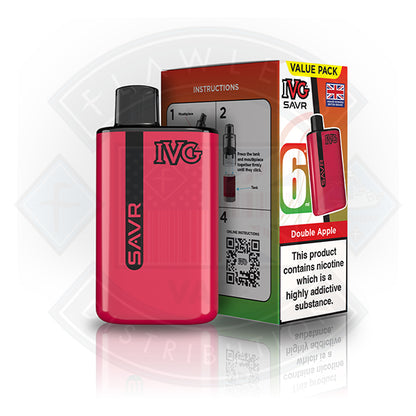 IVG Savr Starter Kit - Banana Ice - Flawless Vape Shop