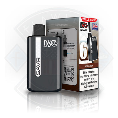 IVG Savr Starter Kit - Banana Ice - Flawless Vape Shop