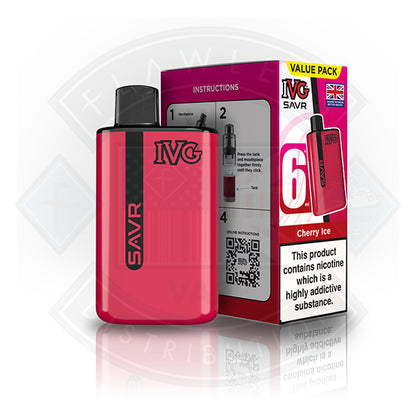 IVG Savr Starter Kit - Banana Ice - Flawless Vape Shop