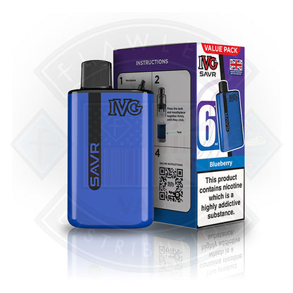 IVG Savr Starter Kit - Banana Ice - Flawless Vape Shop