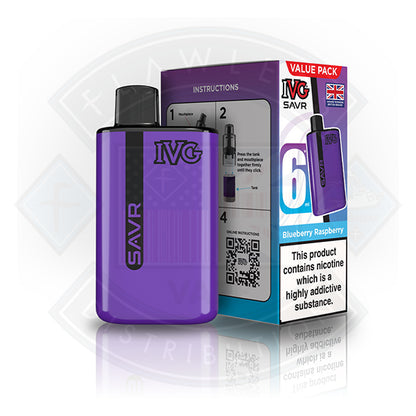 IVG Savr Starter Kit - Banana Ice - Flawless Vape Shop