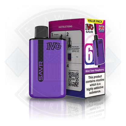 IVG Savr Starter Kit - Banana Ice - Flawless Vape Shop