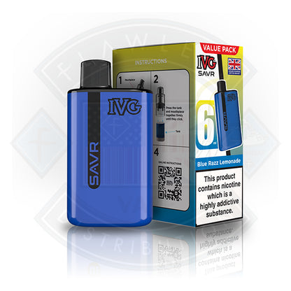 IVG Savr Starter Kit - Banana Ice - Flawless Vape Shop