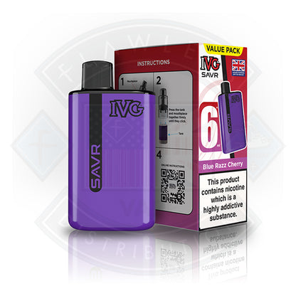 IVG Savr Starter Kit - Banana Ice - Flawless Vape Shop