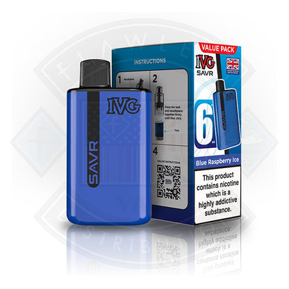 IVG Savr Starter Kit - Banana Ice - Flawless Vape Shop