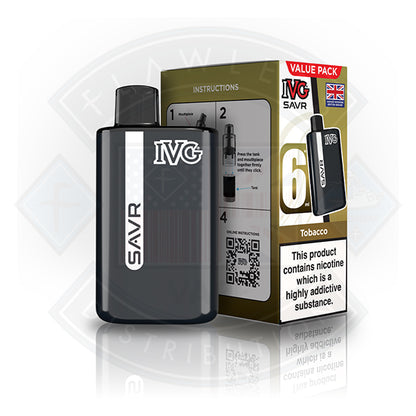 IVG Savr Starter Kit - Banana Ice - Flawless Vape Shop