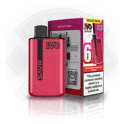 IVG Savr Starter Kit - Banana Ice - Flawless Vape Shop
