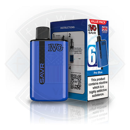 IVG Savr Starter Kit - Banana Ice - Flawless Vape Shop