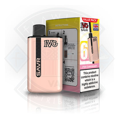 IVG Savr Starter Kit - Banana Ice - Flawless Vape Shop