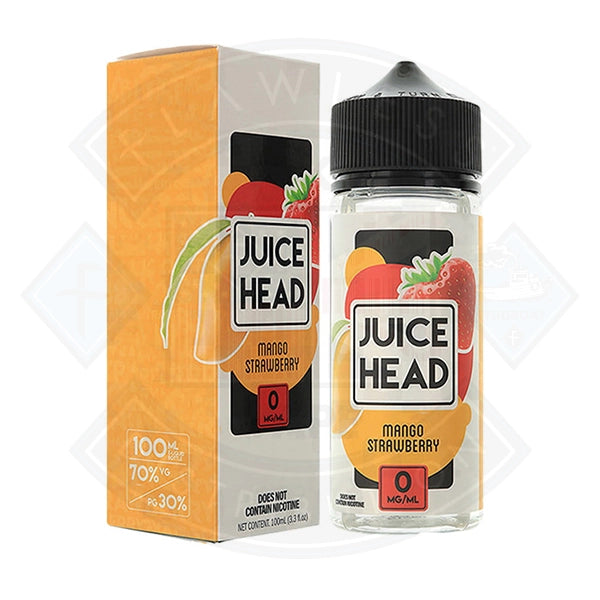 Juice Head Mango Strawberry 0mg 100ml Shortfill