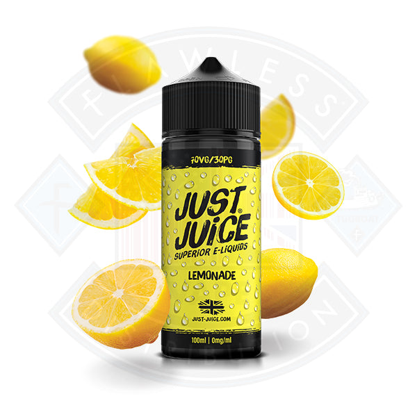 Just Juice Iconic - Lemonade 100ml 0mg Shortfill e-liquid - Flawless Vape Shop